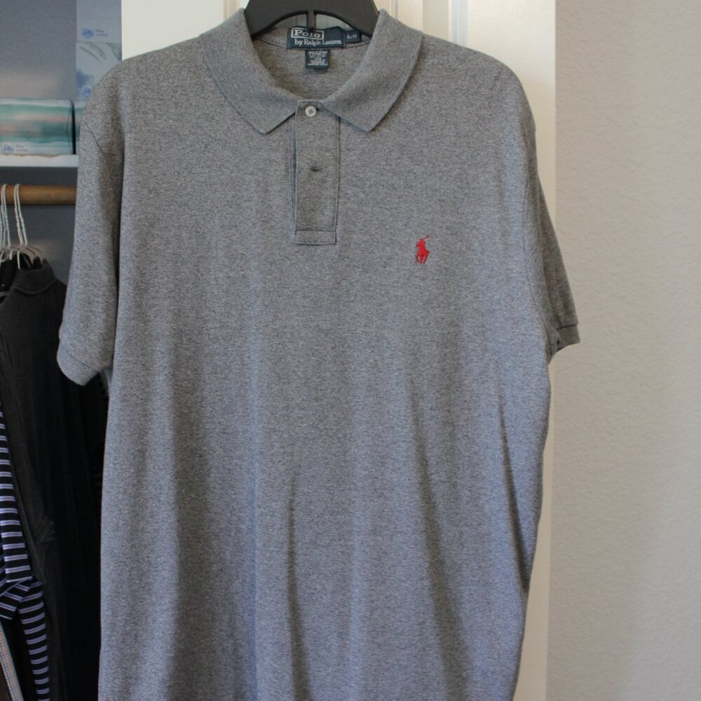 Ralph Lauren Classic Fit Solid Cotton Mesh Polo Shirt